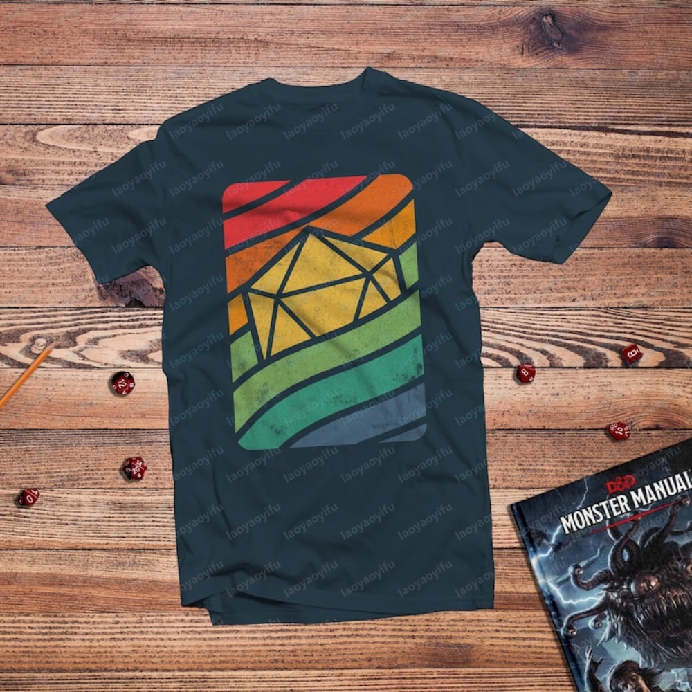 Board Game Dungeons And Dragons - تي شيرت مطبوع عليه رسومات Dungeons