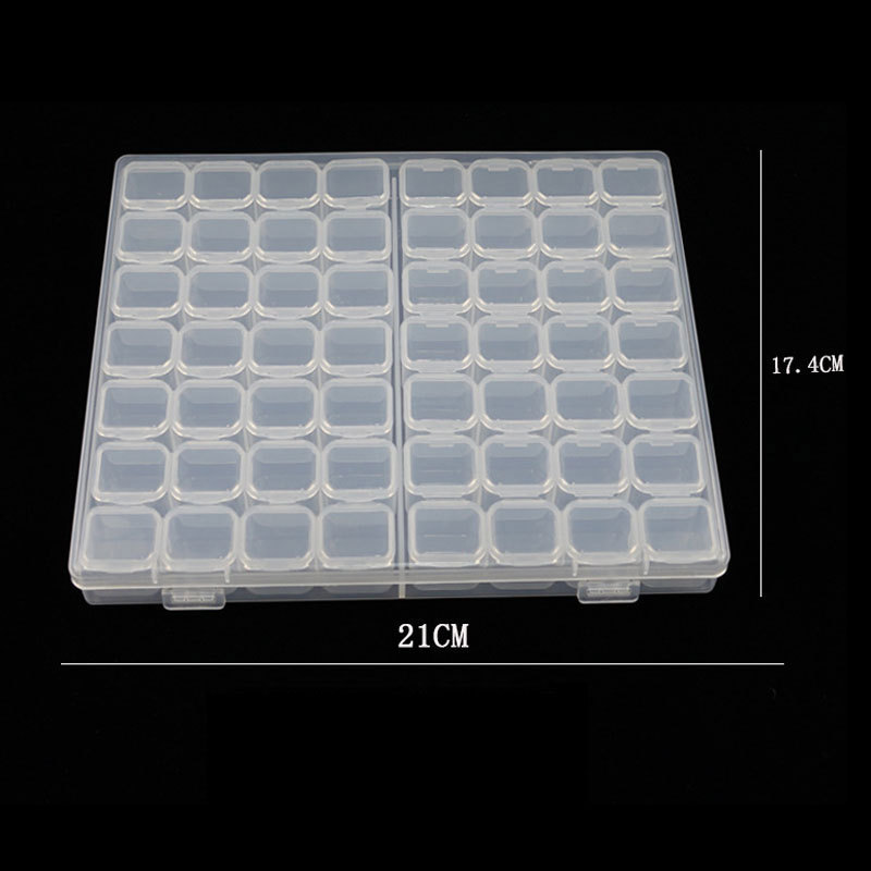 شفافة رسومات أظافر منظم صندوق  - مراجعة Token Tray Organizer وسعره