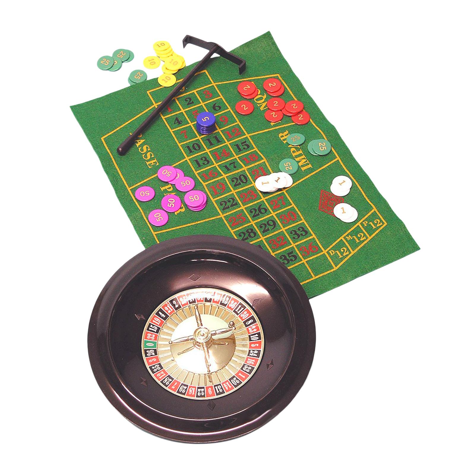 عجلة الروليت مقاس 10 بوصات مع  - مراجعة Board Game With Chips وسعره