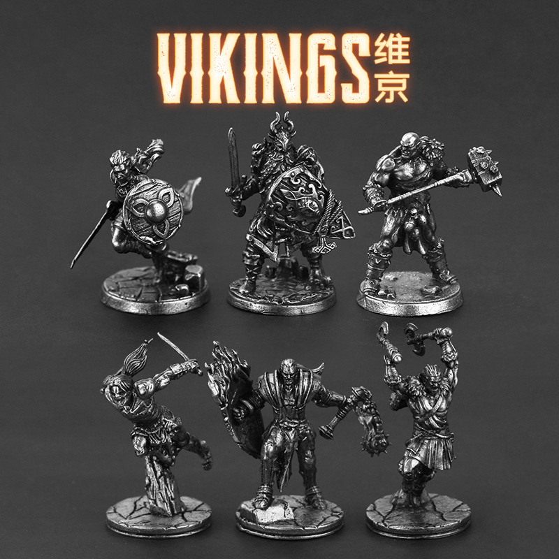 معدن فايكنغ المحارب الجندي الق - مراجعة Board Game Vikings وسعره