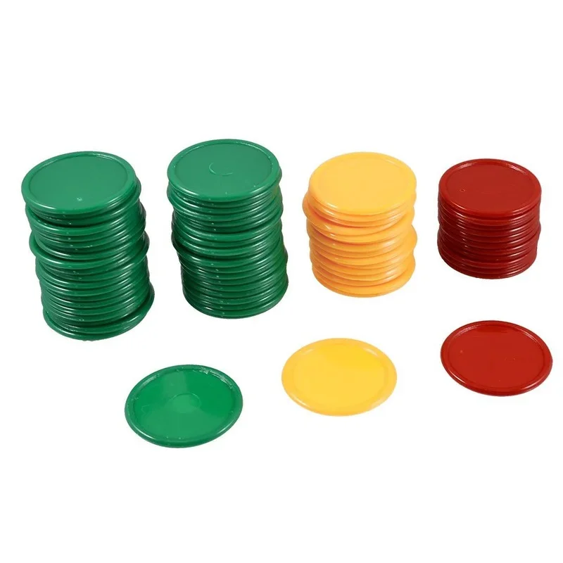 بوكر رقائق 3.2 سنتيمتر 3 ألوان - مراجعة Board Game With Chips وسعره