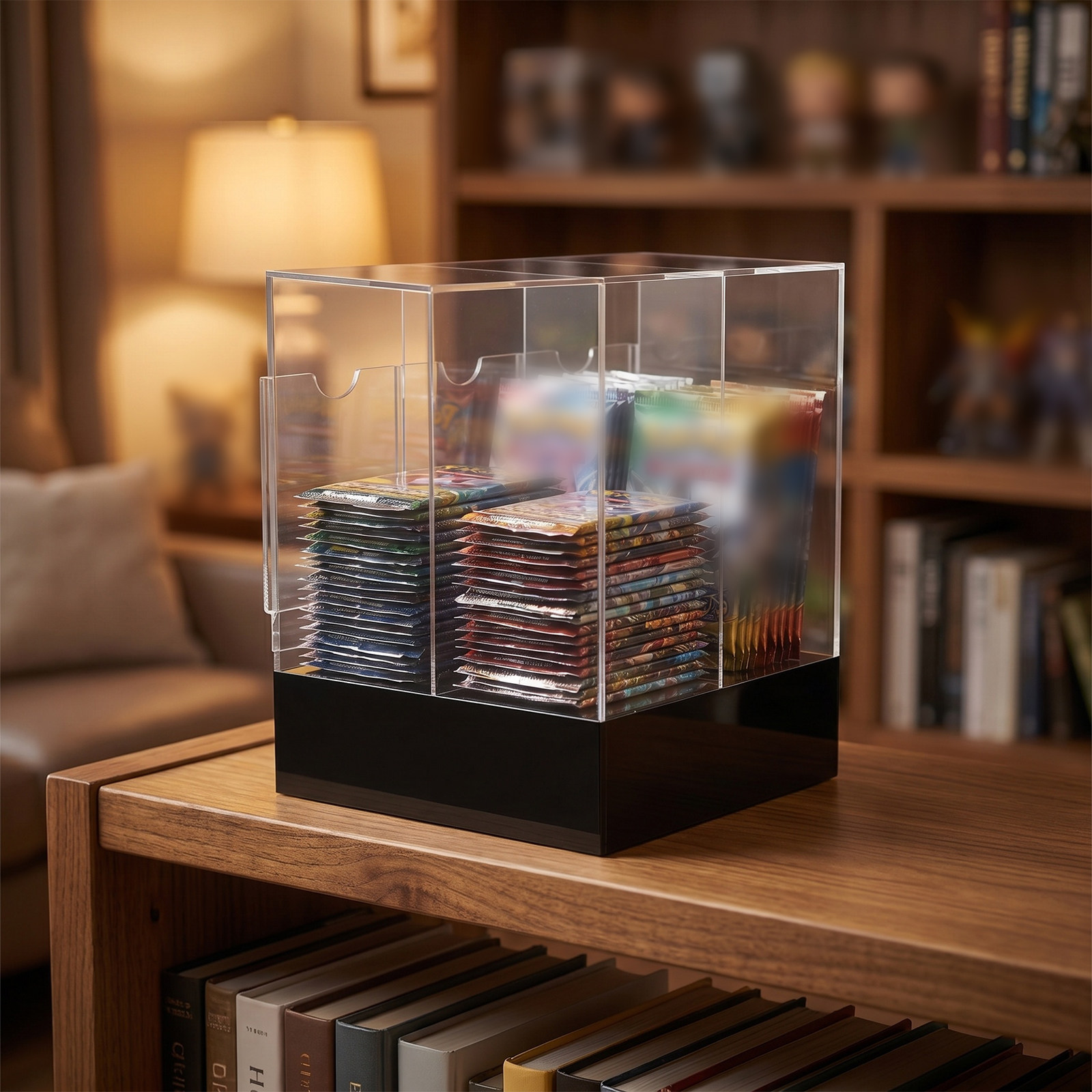 صندوق تخزين بطاقات تداول شفاف  - مراجعة Game Storage Box وسعره