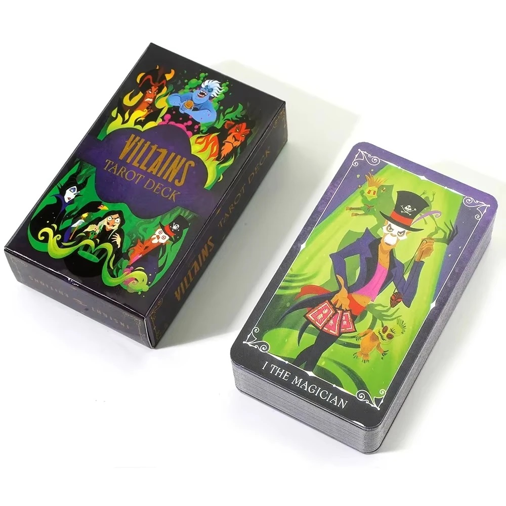 78 قطعة الأشرار التارو الطوابق - مراجعة Board Game Villainous وسعره