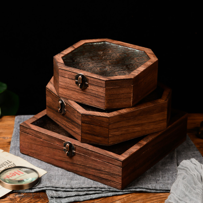 صندوق تخزين خشبي، منظم مجوهرات - مراجعة Token Tray Organizer وسعره