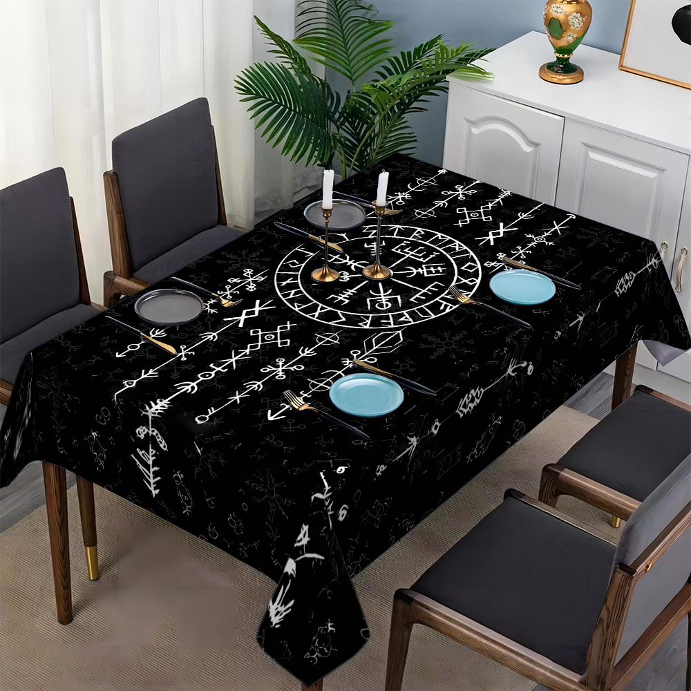مفرش طاولة مستطيل الشكل من Vik - مراجعة Board Game Vikings وسعره