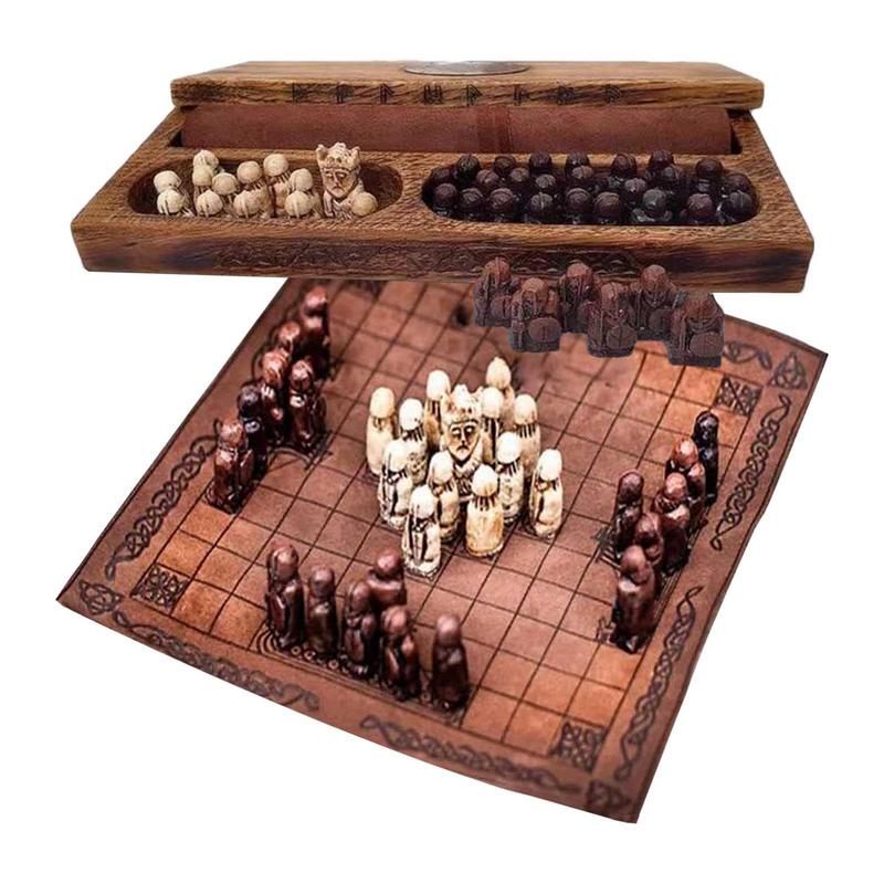 لوحات الشطرنج للبالغين منضدية  - مراجعة Board Game Vikings وسعره