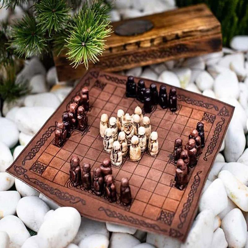 لوحات الشطرنج للبالغين منضدية  - مراجعة Board Game Vikings وسعره