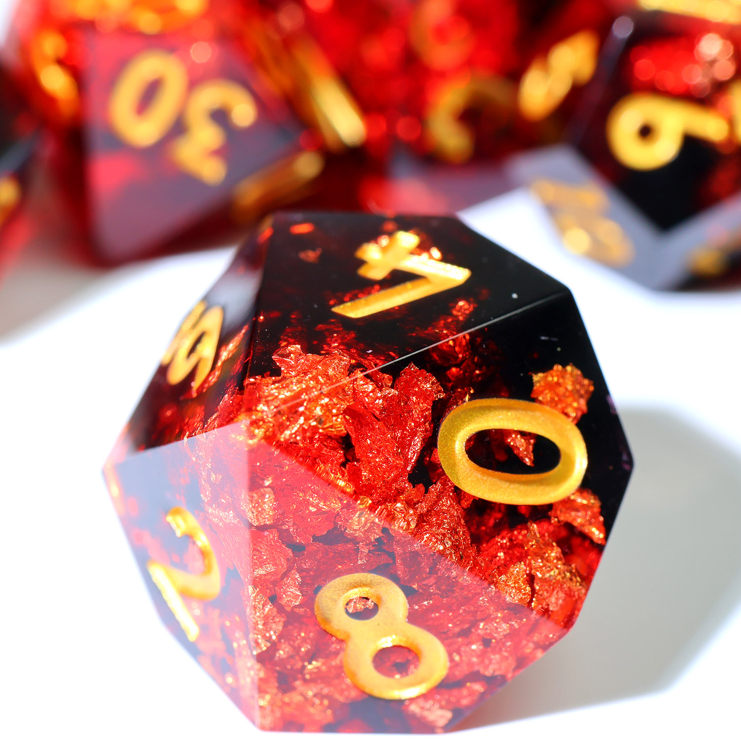 مجموعة نرد متعددة الأوجه مصنوع - مراجعة Board Game Dungeons And Dragons وسعره