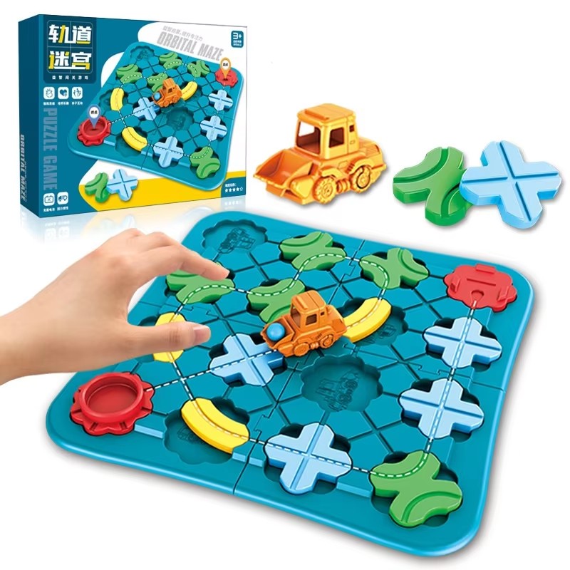 لعبة Road Maze Montessori Logi - مراجعة Board Game Idea وسعره