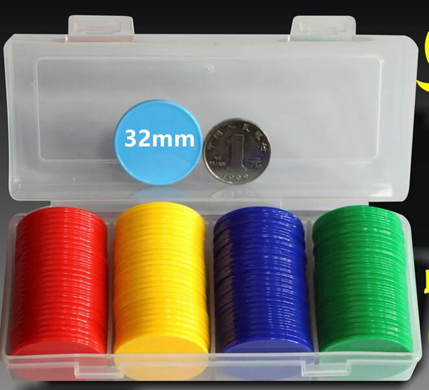 100 قطعة لعبة البوكر مع صندوق  - مراجعة Board Game With Chips وسعره