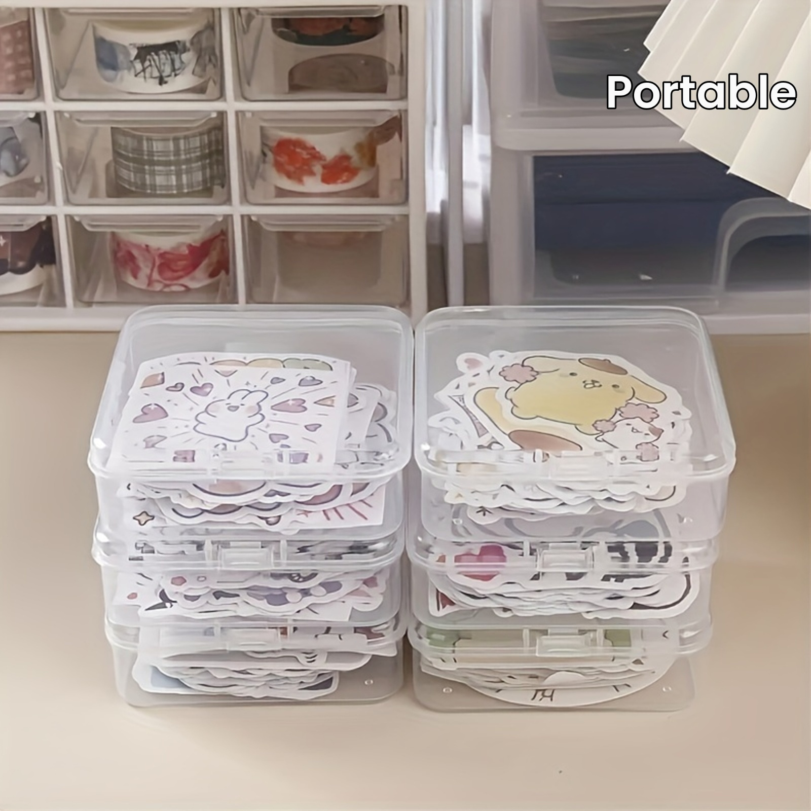 8 قطع من صناديق التخزين الشفاف - مراجعة Token Tray Organizer وسعره